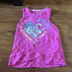RBX pink graphic tank top in size S